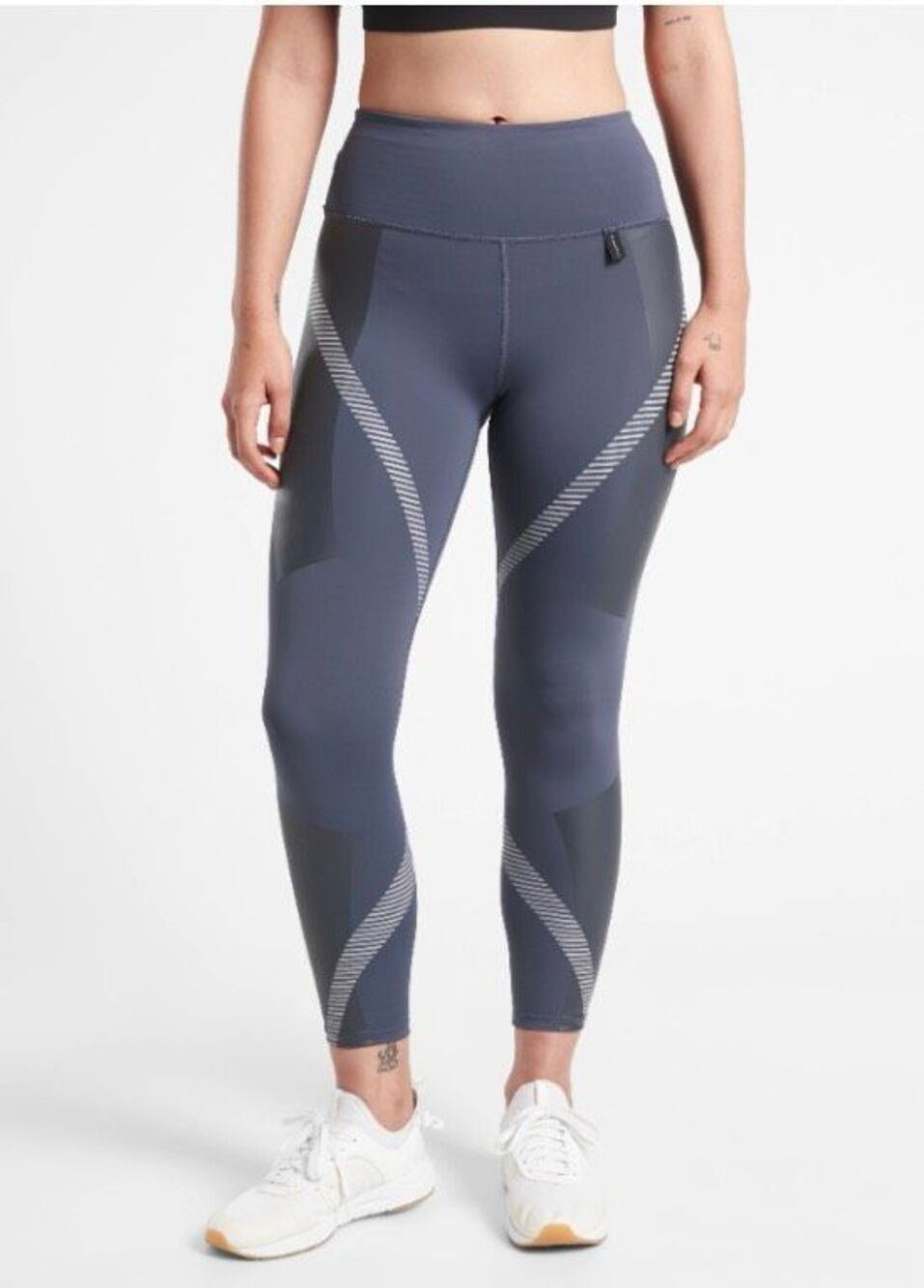 Athleta Allyson Felix Legend 7/8 leggings in steel blue - S